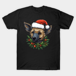 Hyena Christmas T-Shirt